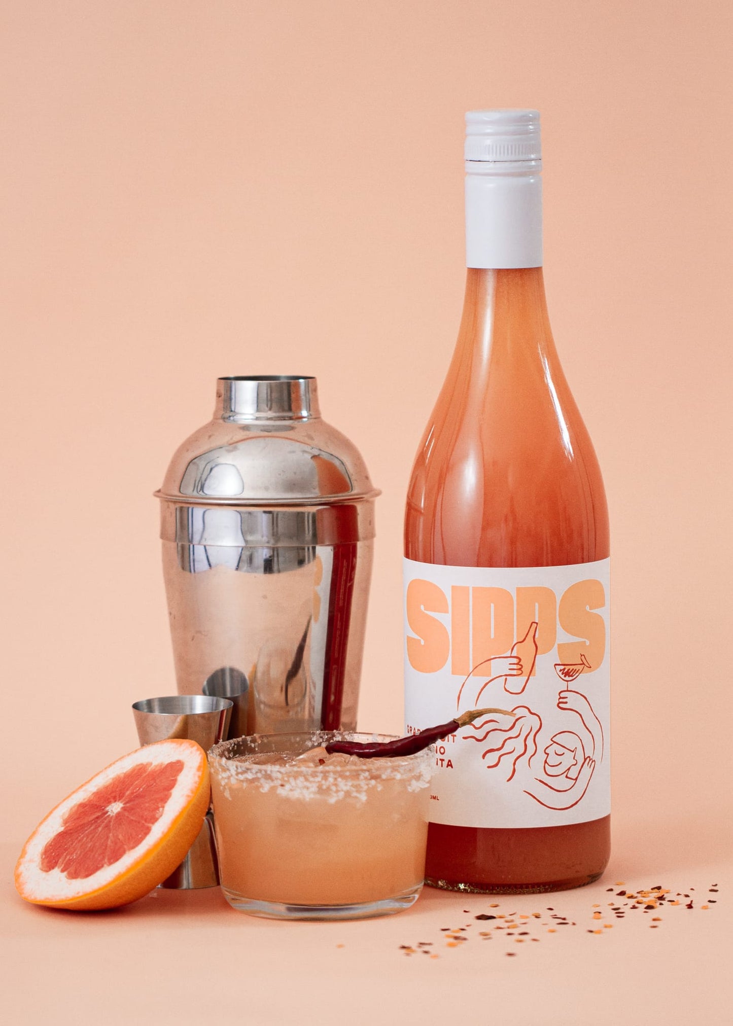Grapefruit Jalapeno Margarita Mixer